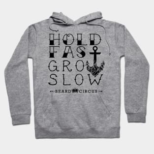 Hold Fast Grow Slow Anchor Hoodie